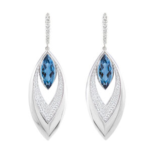 Aquamarine Drop Earrings