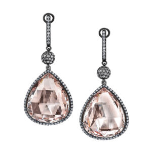 Pink Morganite Earrings
