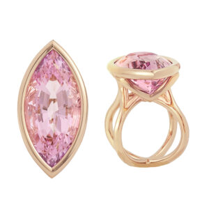 Pink Morganite Ring