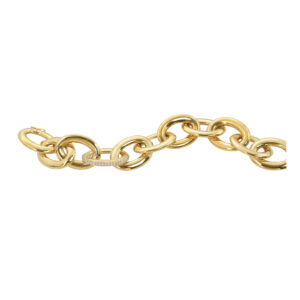 Gold link chain