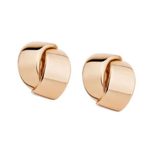 Silverhorn 18kt rose gold ear clips