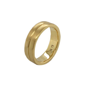 Silverhorn mens ring