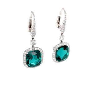 Indicolite Tourmaline Earrings