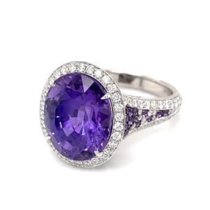 Violet Sapphire Ring