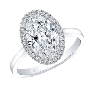 Oval Cut Diamond Ring