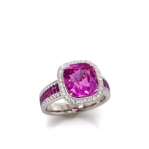 Pink Sapphire Ring