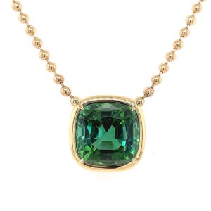 Green Tourmaline Pendant
