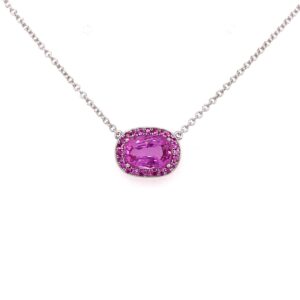 Pink Sapphire Pendant