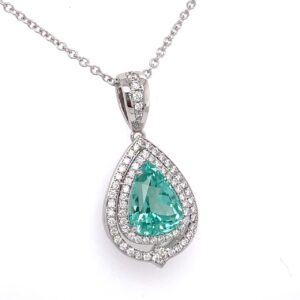 Green Tourmaline Pendant