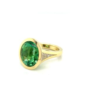 Green Tourmaline Ring