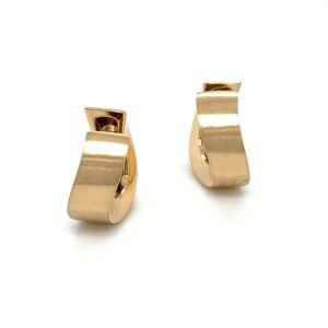 Small huggie earrings