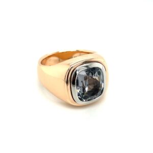 Men's spinel ring
