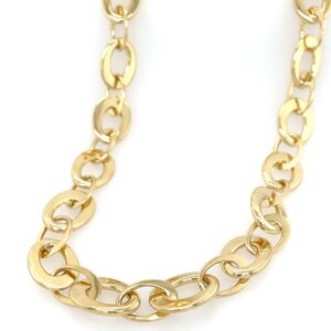 Yellow gold necklace